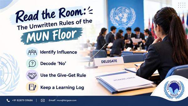 Read the Room: MUN Negotiation and Diplomacy Tips